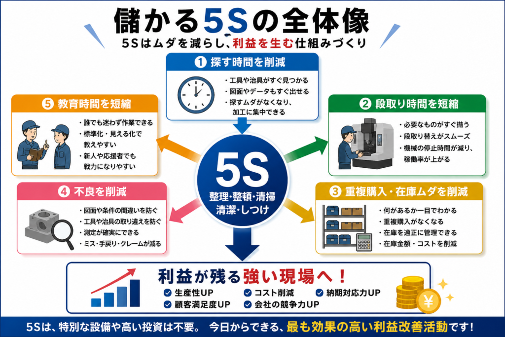 儲かる5Sの全体像